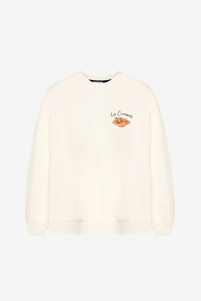 Quzu Baskı Detaylı Kadın Sweatshirt