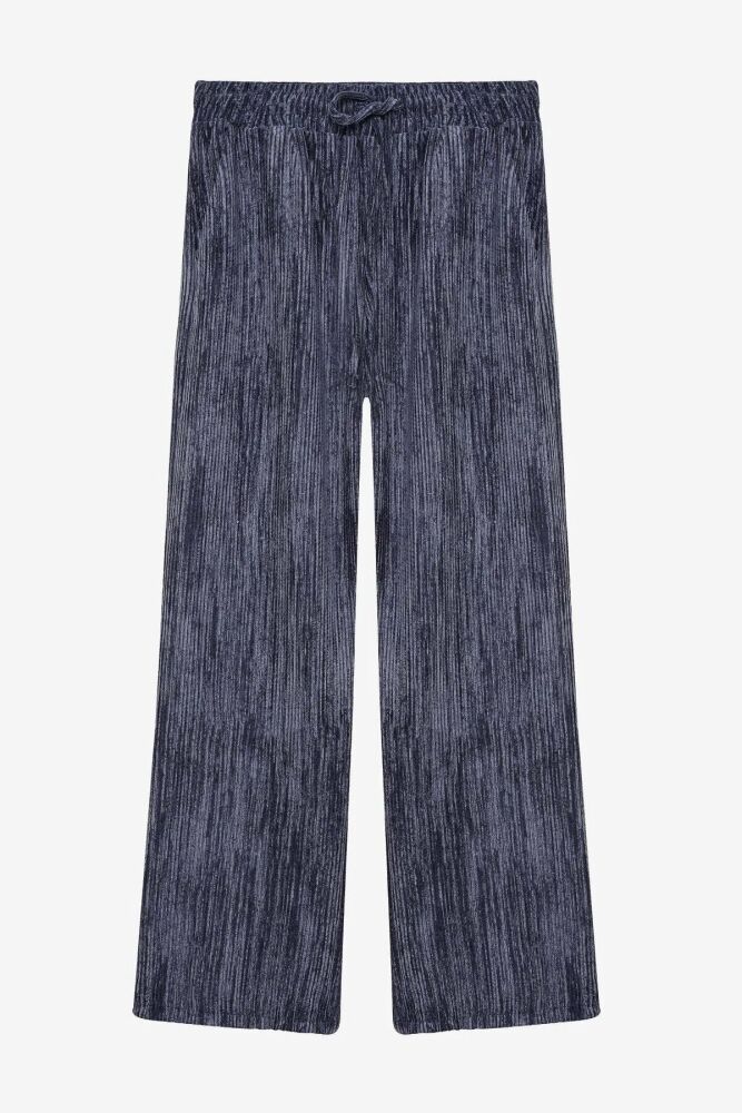 Quzu Beli Lastikli Kadın Pantolon