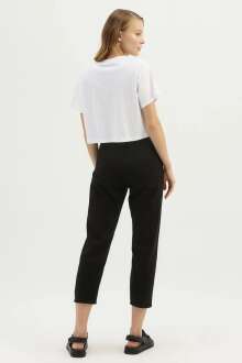 Quzu Gabardin Mom Jean Kadın Pantolon 19Y72082 - 5