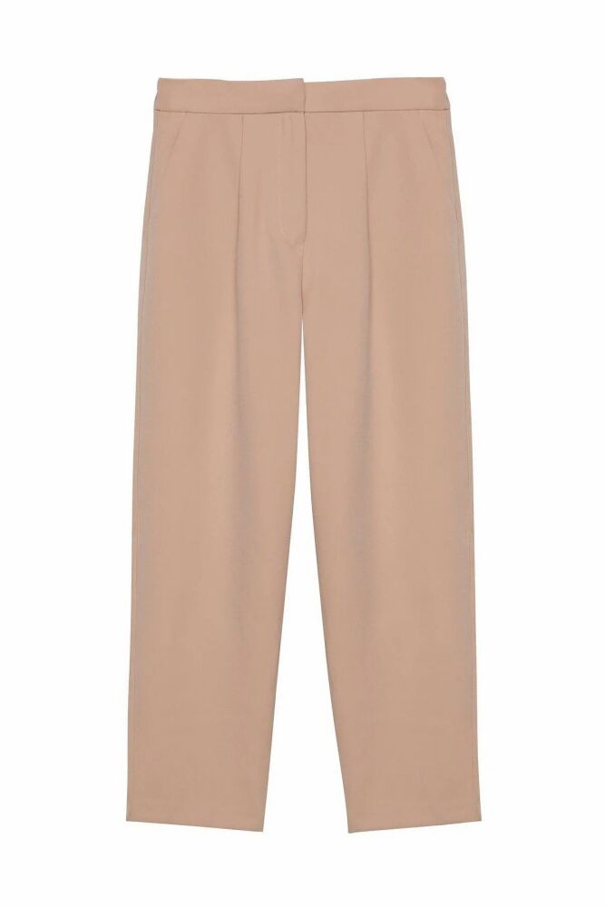 Quzu Kemer Detaylı Kadın Pantolon