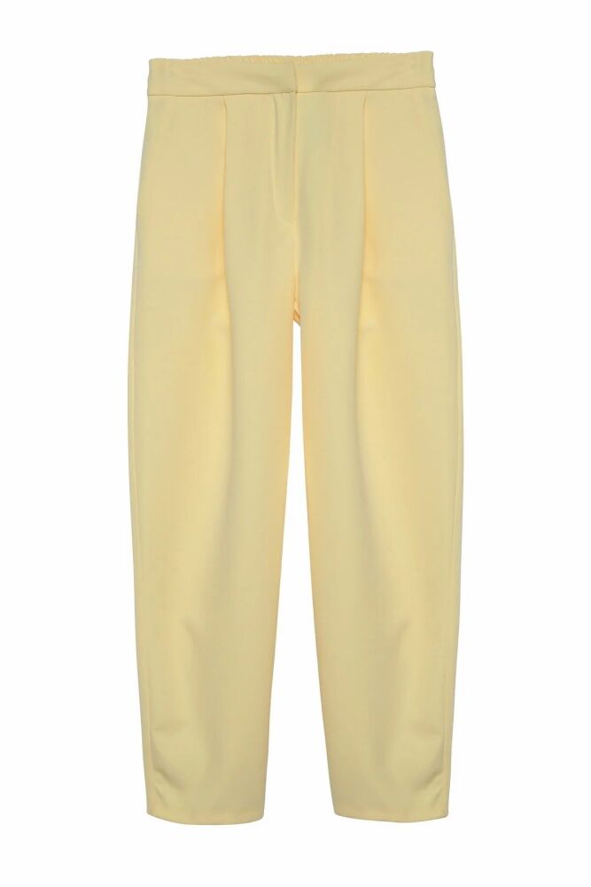 Quzu Kemer Detaylı Kadın Pantolon - 1