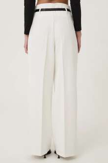 Quzu Kemer Detaylı Kadın Pantolon - 5