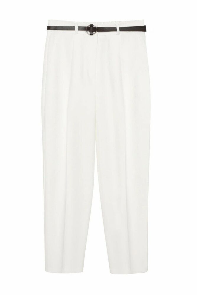 Quzu Kemerli Havuç Kadın Pantolon