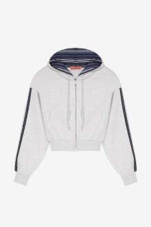 Quzu Kumaş Matchli Kadın Sweatshirt - 2