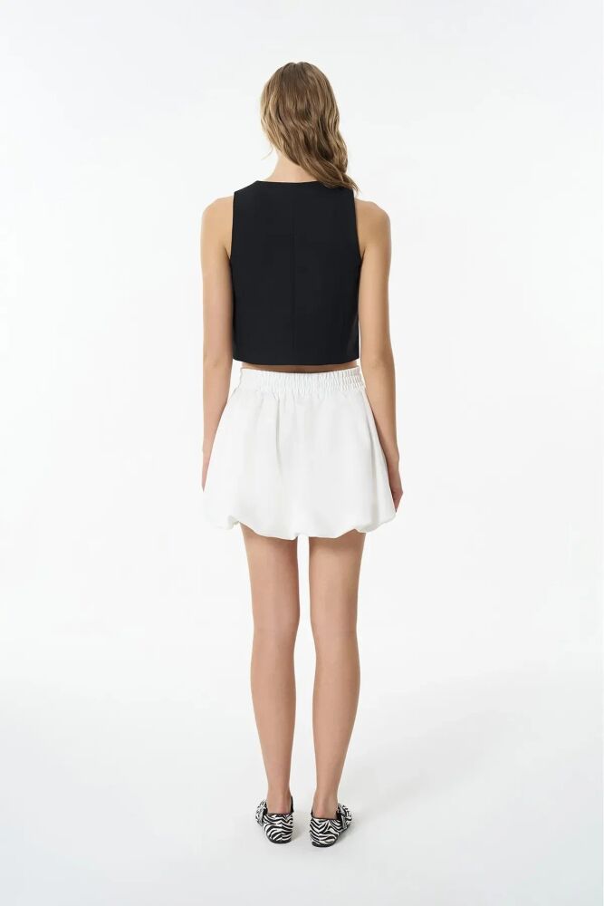 Quzu Önü Düğmeli Kadın Yelek 25YYLK00005 - 5