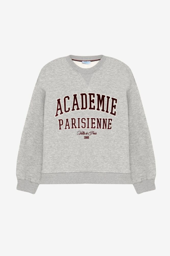 Quzu Şerit Detaylı Kadın Sweatshirt 26KSWT00754 (1)