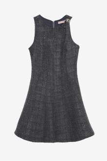 Quzu Toka Detaylı Elbise - Quzu (1)