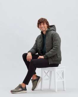 Skechers 10- D'Lux Walker Erkek Ayakkabı 232044 OLBK - Skechers (1)