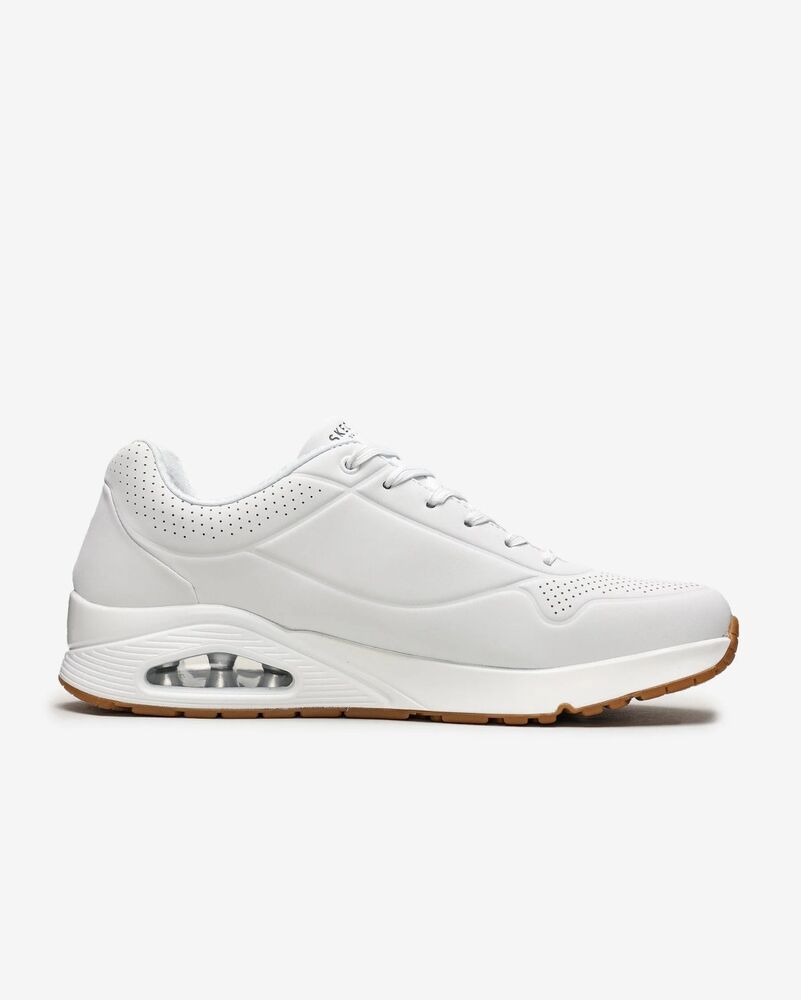 Skechers 10 Uno Stand On Air Erkek Ayakkabı 52458 WHT - 2
