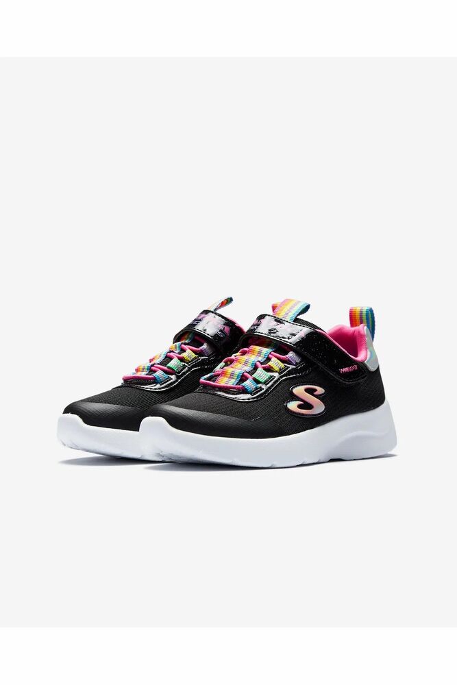 Skechers Dynamight 2.0 Rockinn Rainbow Çocuk Ayakkabı 302464L BKMT - 1