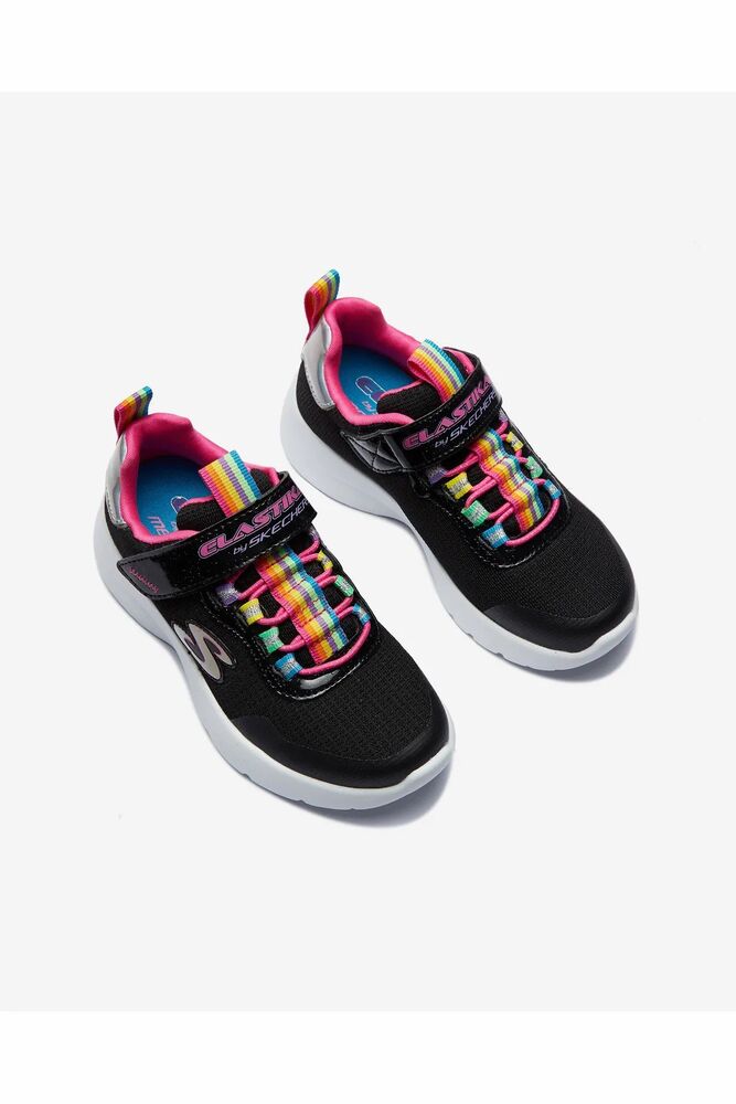Skechers Dynamight 2.0 Rockinn Rainbow Çocuk Ayakkabı 302464L BKMT - 4