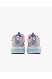 Skechers Flutter Heart Lights Rainbow Bestie Çocuk Ayakkabı 303252L SMLT - 2