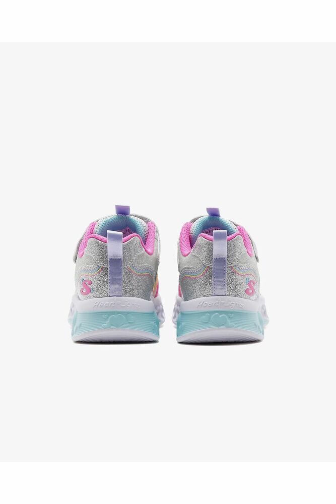 Skechers Flutter Heart Lights Rainbow Bestie Çocuk Ayakkabı 303252L SMLT - 2