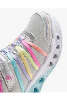 Skechers Flutter Heart Lights Rainbow Bestie Çocuk Ayakkabı 303252L SMLT - 5