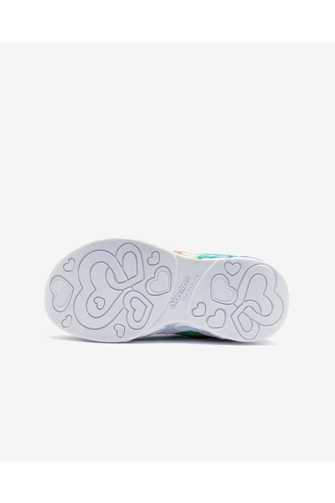 Skechers İnfinite Heart Lights Eternal Shimmer Çocuk Ayakkabı 303755L BKMT - 4