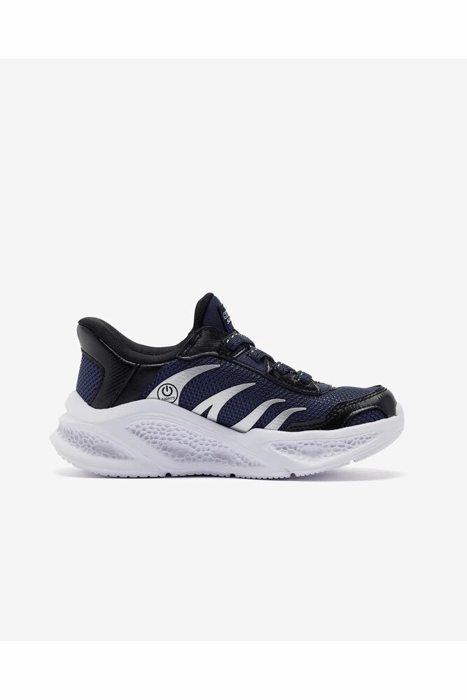 Skechers Meteor Lights Brisk Beams Çocuk Ayakkabı 403848L NVBK - 2