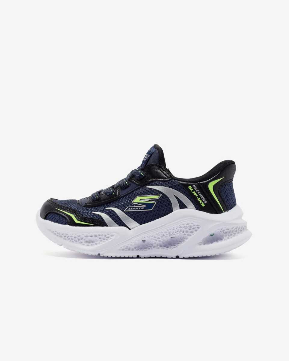 Skechers Meteor Lights Brisk Beams Çocuk Ayakkabı 403848L NVBK