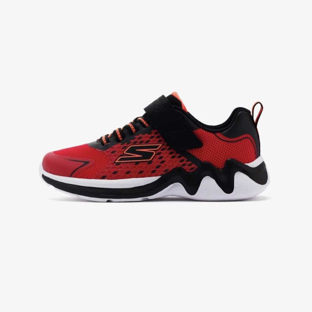 Skechers Wave Tek Çocuk Ayakkabı 403992L RDBK (1)
