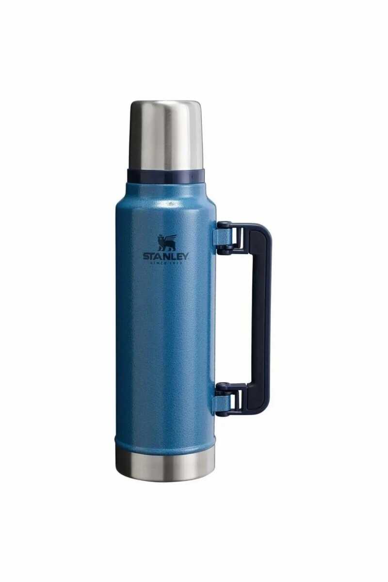 Stanley 1.5 QT Klasik Vakumlu Çelik Termos 1.4 Lt 1,4 LT - Koyu Mavi 10-08265-028