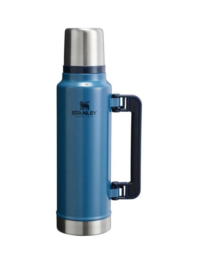 Stanley 1.5 QT Klasik Vakumlu Çelik Termos 1.4 Lt 1,4 LT - Koyu Mavi 10-08265-028 (1)