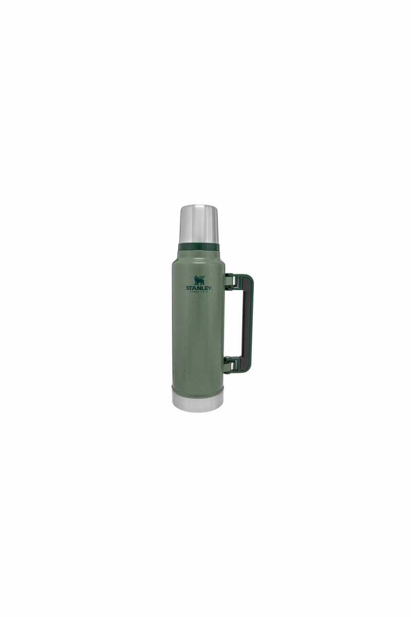 Stanley 1.5 Qt Klasik Vakumlu Çelik Termos 1.4 Lt  Yeşil 10-08265-001