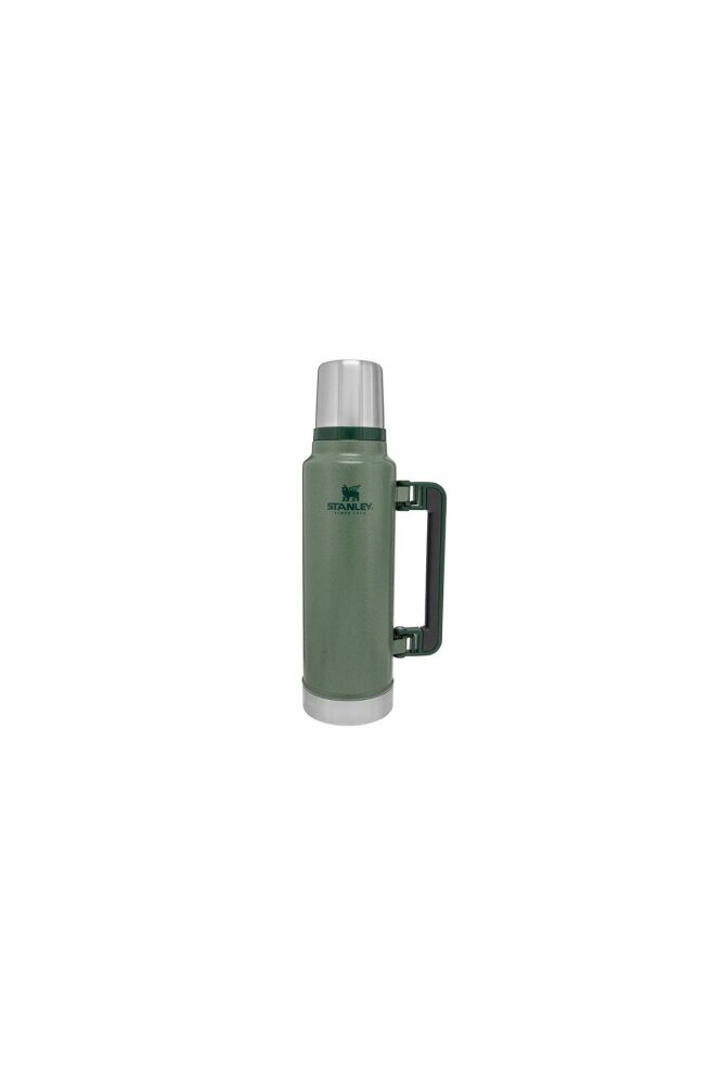 Stanley 1.5 Qt Klasik Vakumlu Çelik Termos 1.4 Lt Yeşil 10-08265-001