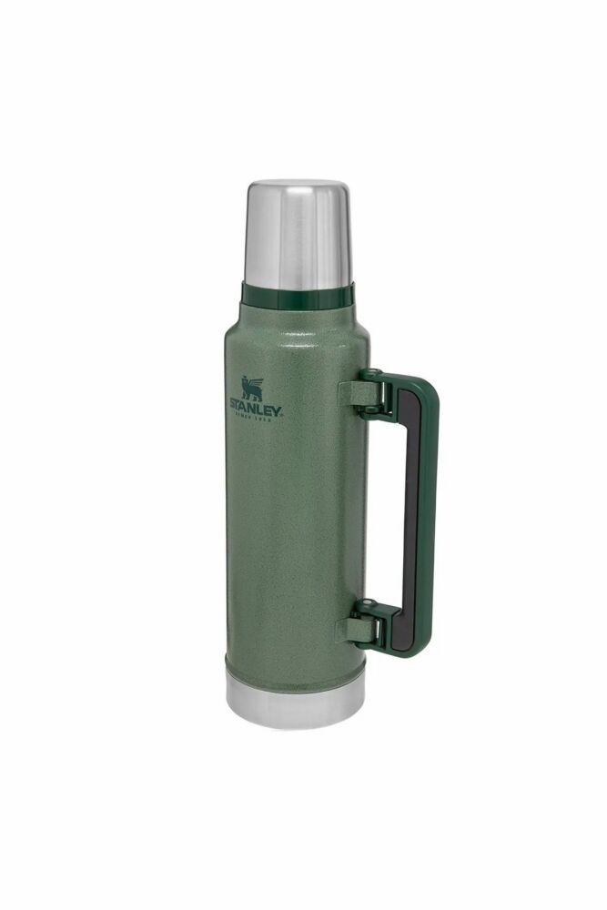 Stanley 1.5 Qt Klasik Vakumlu Çelik Termos 1.4 Lt Yeşil 10-08265-001 (1)