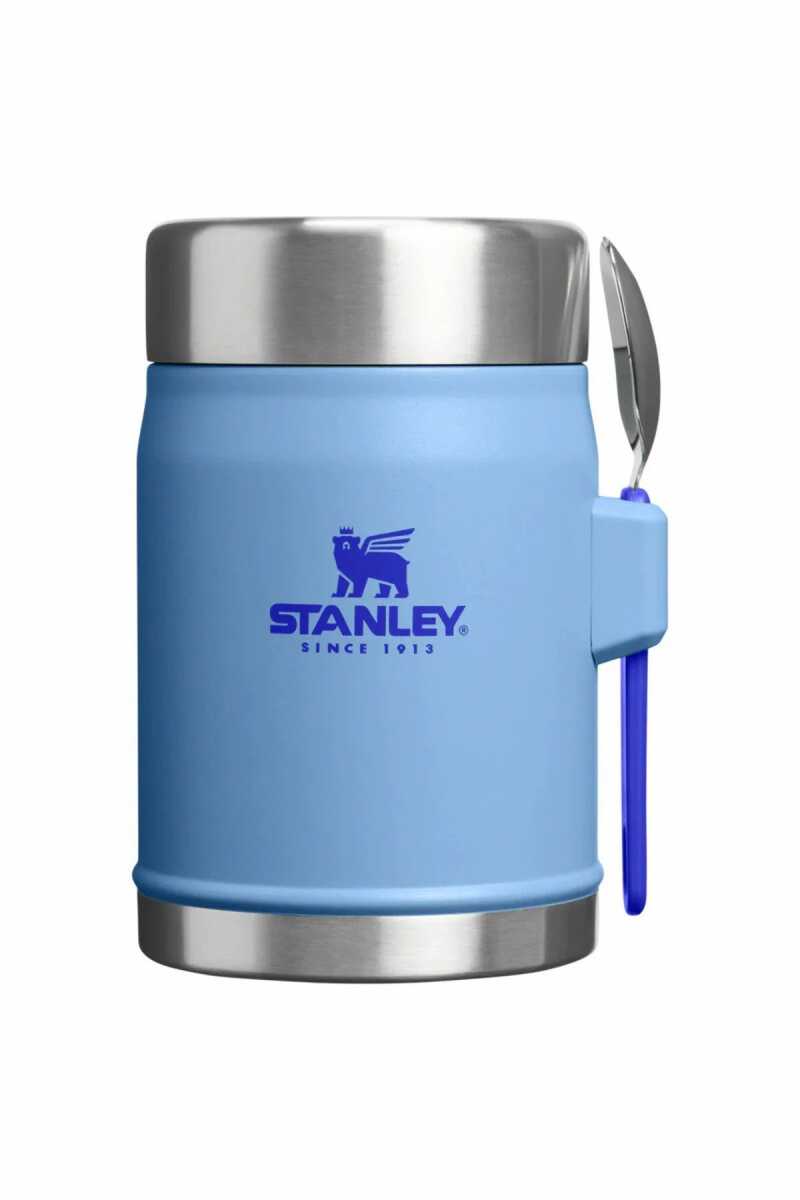 Stanley Classic Legendary Kaşıklı Yemek Termosu | 0.4L / 14Oz Mavi 10-11353-0113