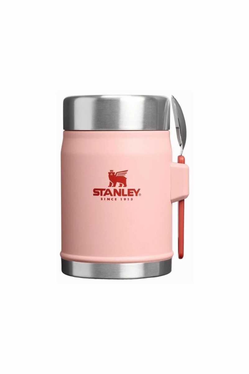 Stanley Classic Legendary Kaşıklı Yemek Termosu | 0.4L / 14Oz Pembe 10-11353-0111