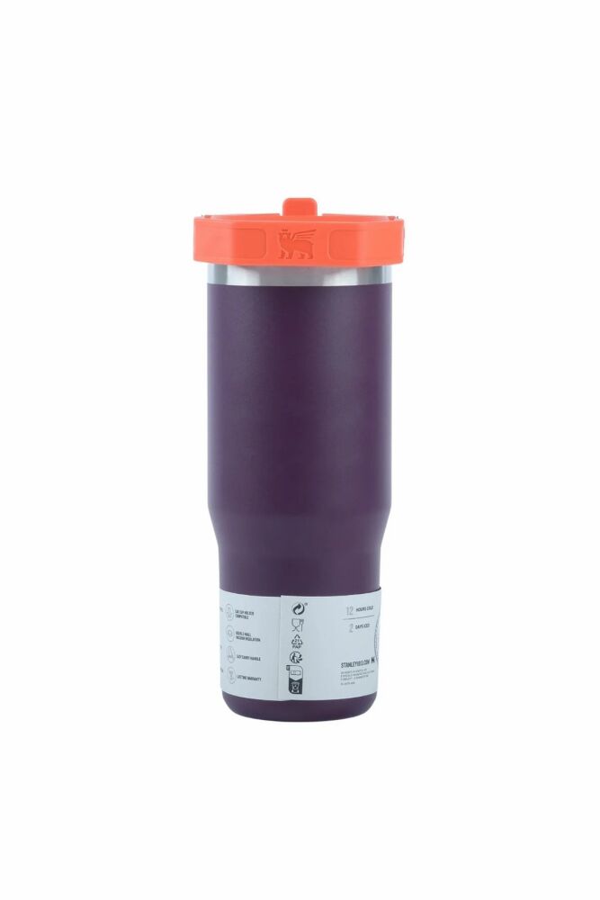 Stanley Classic IceFlow™ Flip Straw Tumbler Plum Eu Pipetli Termos | 0.89L / 30Oz Mor 10-09993-538 (1)