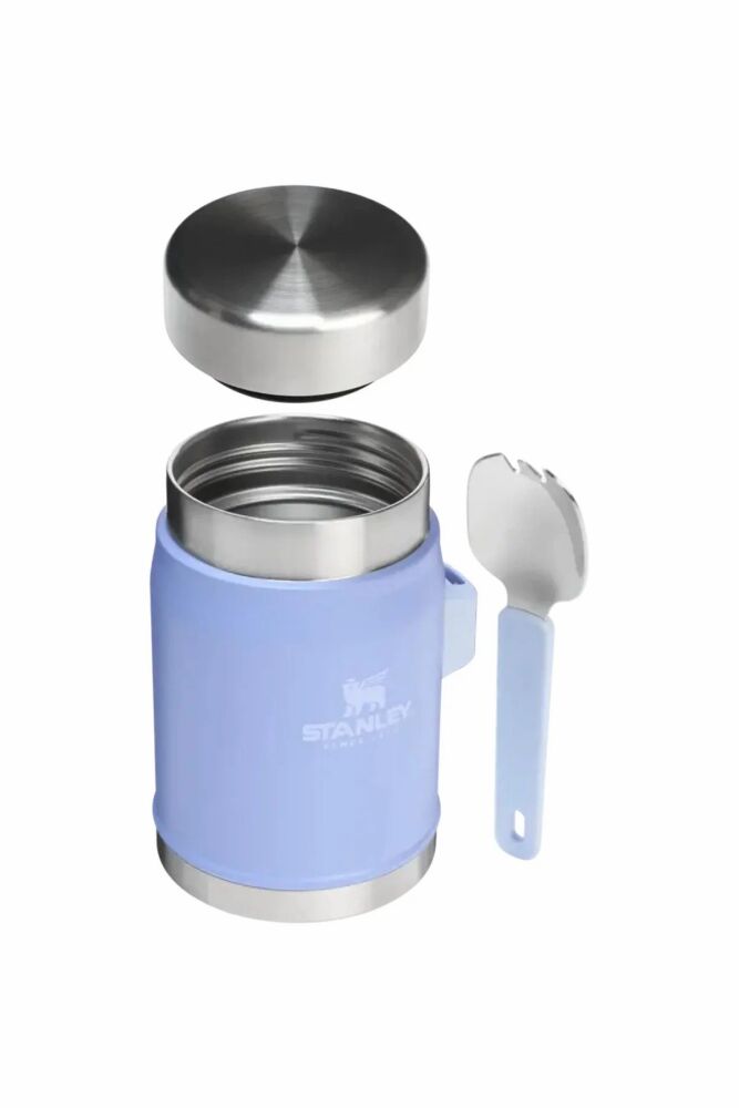 Stanley Classic The Legendary Food Jar+Spork Kaşıklı Yemek Termosu | 0.4L / 14oz Mor 10-09382-110 (1)