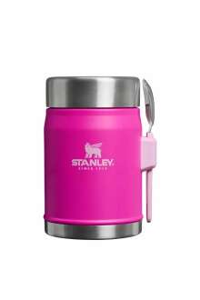 Stanley Classic The Legendary Food Jar+Spork Kaşıklı Yemek Termosu | 0.4L / 14oz Pembe 10-09382-115 - 1