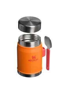 Stanley Classic The Legendary Food Jar+Spork Kaşıklı Yemek Termosu | 0.4L / 14oz Turuncu 10-09382-114 - 3