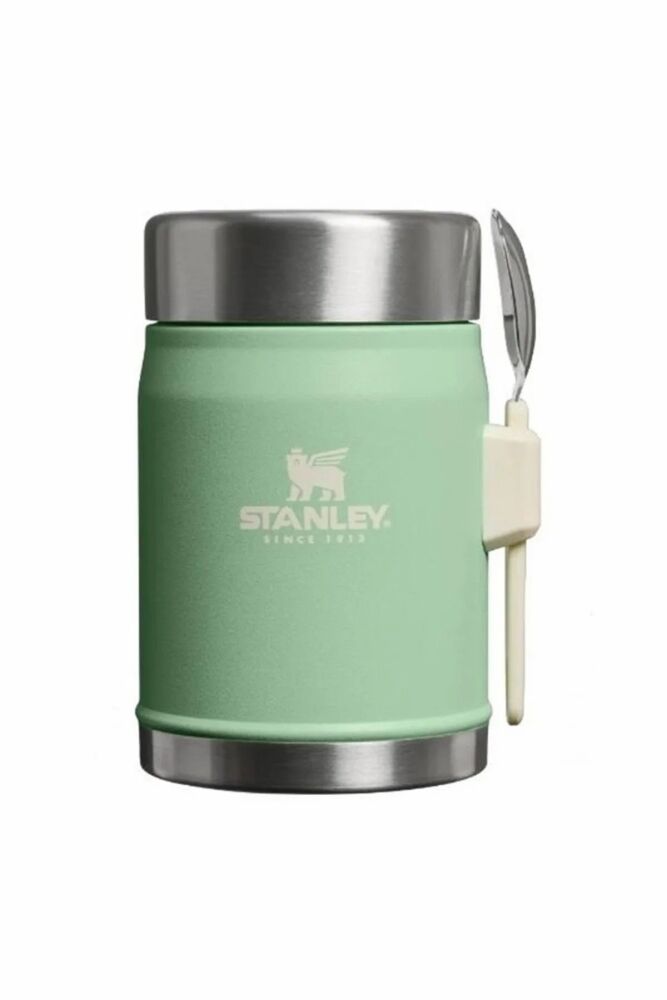 Stanley Classic The Legendary Food Jar+Spork Kaşıklı Yemek Termosu | 0.4L / 14oz Yeşil 10-09382-113