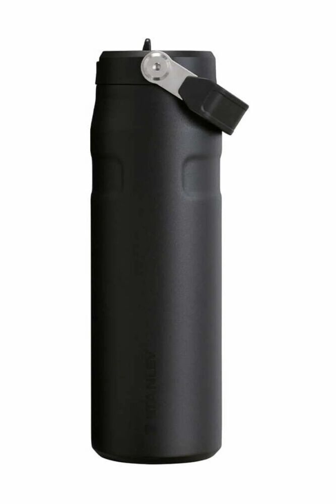 Stanley The IceFlow™ Bottle Flip Straw Pipetli Termos Bardak 2.0 0,70 LT / 24oz Siyah 10-11283-143