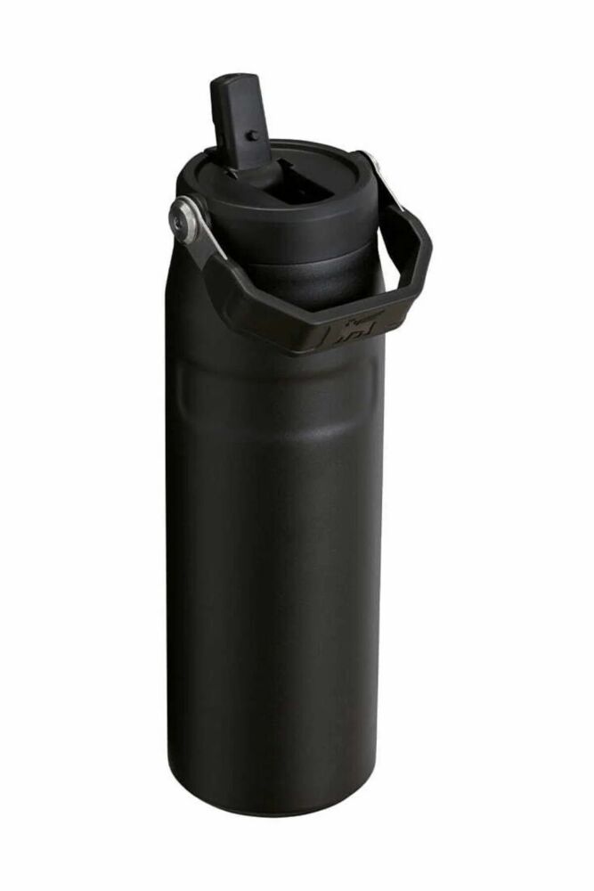 Stanley The IceFlow™ Bottle Flip Straw Pipetli Termos Bardak 2.0 0,70 LT / 24oz Siyah 10-11283-143 (1)