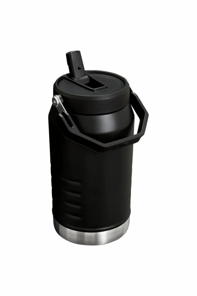 Stanley The IceFlow Flip Straw 2.0 Jug Su Termosu 1.90L / 64oz 2.0 Siyah 10-13085-038 (1)