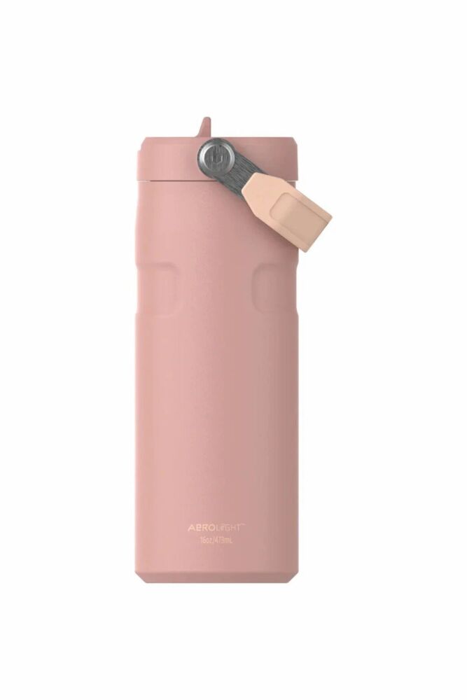 Stanley The IceFlow Flip Straw 2.0 Pipetli Termos Bardak 0,47 LT / 16Oz Pembe 10-12110-0215 (1)