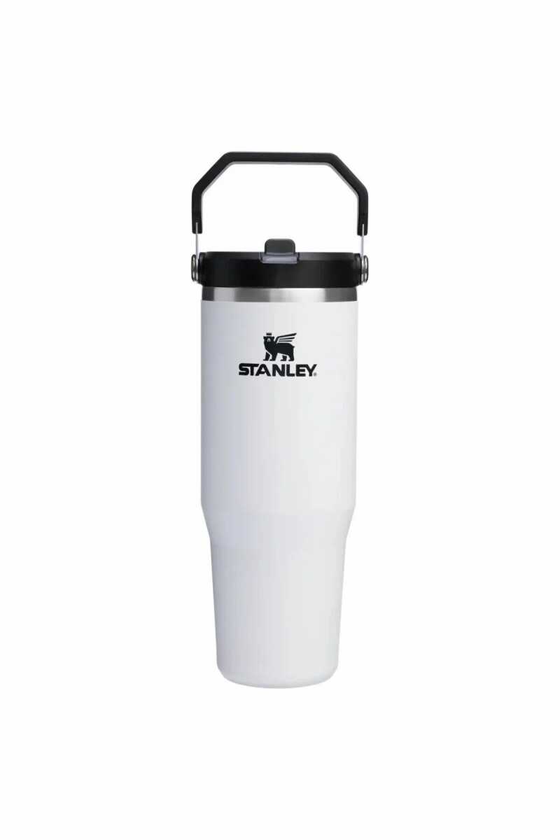 Stanley The IceFlow™  Flip Straw 2.0 Pipetli Termos Bardak 0,89 LT / 30Oz Beyaz 10-13424-0195