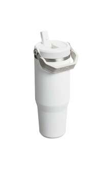 Stanley The IceFlow Flip Straw 2.0 Tumbler Pipetli Termos Bardak 0,89 LT / 30Oz Beyaz 10-12043-069 - 4