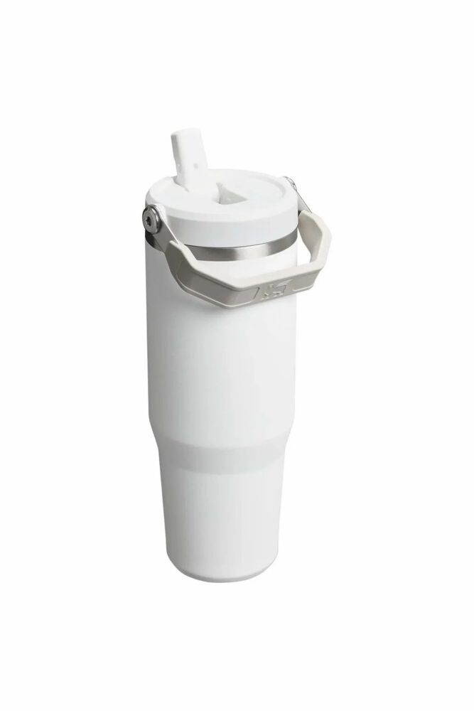 Stanley The IceFlow Flip Straw 2.0 Tumbler Pipetli Termos Bardak 0,89 LT / 30Oz Beyaz 10-12043-069 - 4