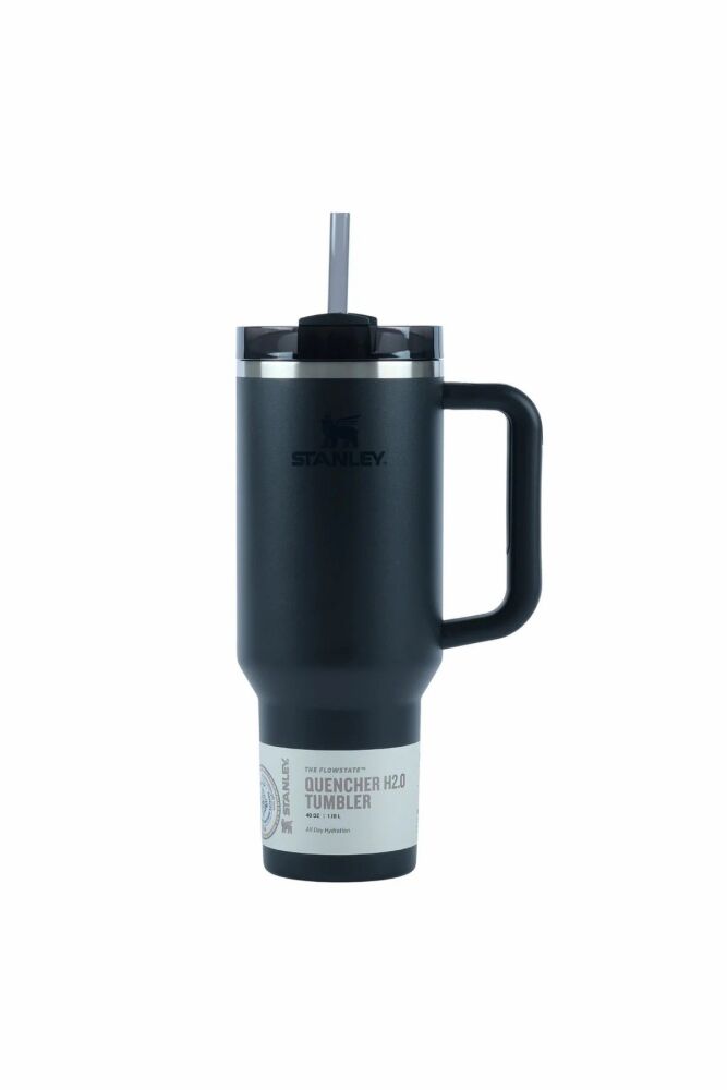 Stanley The Quencher H2.O FlowState™ Tumbler Pipetli Termos 1.18L / 40oz 2.0 Siyah 10-12574-015