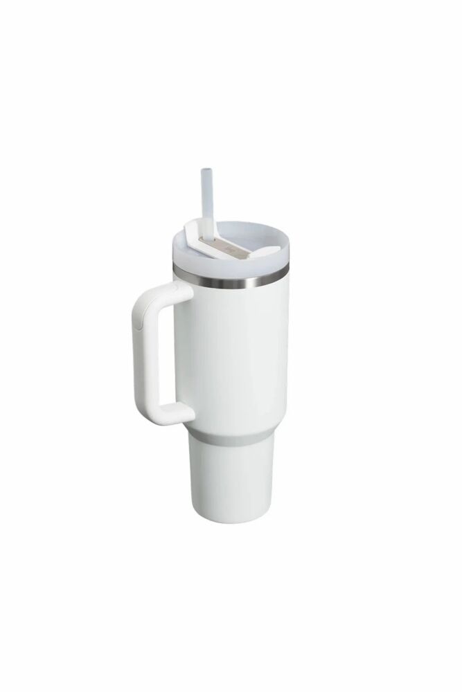 Stanley The Quencher H2.O FlowState™ Tumbler Pipetli Termos | 1.18L / 40oz Beyaz 10-10824-803 (1)