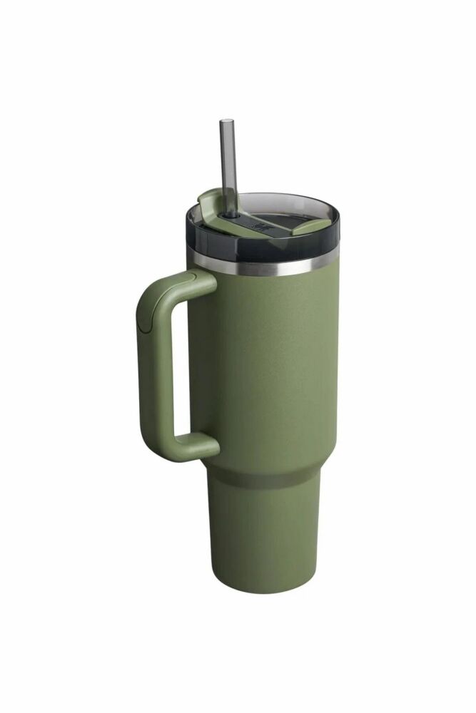 Stanley The Quencher H2.O FlowState™ Tumbler Pipetli Termos | 1.18L / 40oz Haki 10-11673-161 (1)