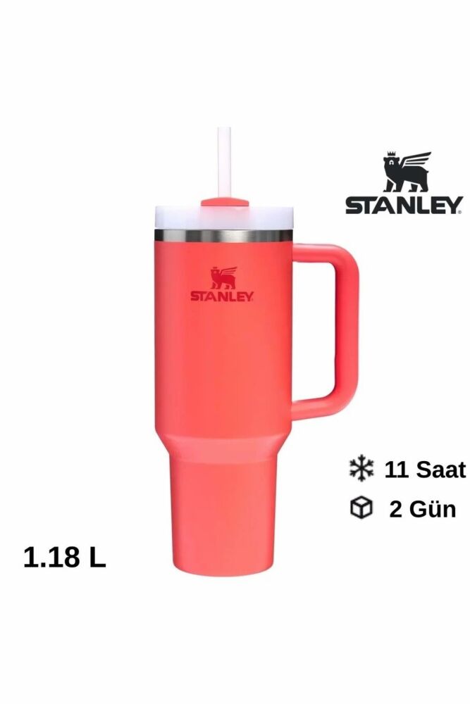 Stanley The Quencher H2.O FlowState™ Tumbler Pipetli Termos | 1.18L/40oz Kırmızı 10-10825-018
