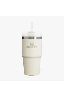 Stanley The Quencher H2.O Flowstate™ Tumbler Pipetli Termos Bardak 0.59 Lt / 20Oz Krem 10-10826-304 - 1