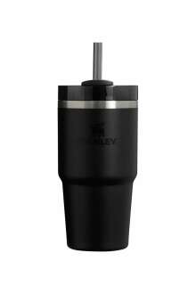 Stanley The Quencher H2.O Flowstate™ Tumbler Pipetli Termos Bardak 0.59 Lt / 20Oz Siyah 10-10826-305 - 1