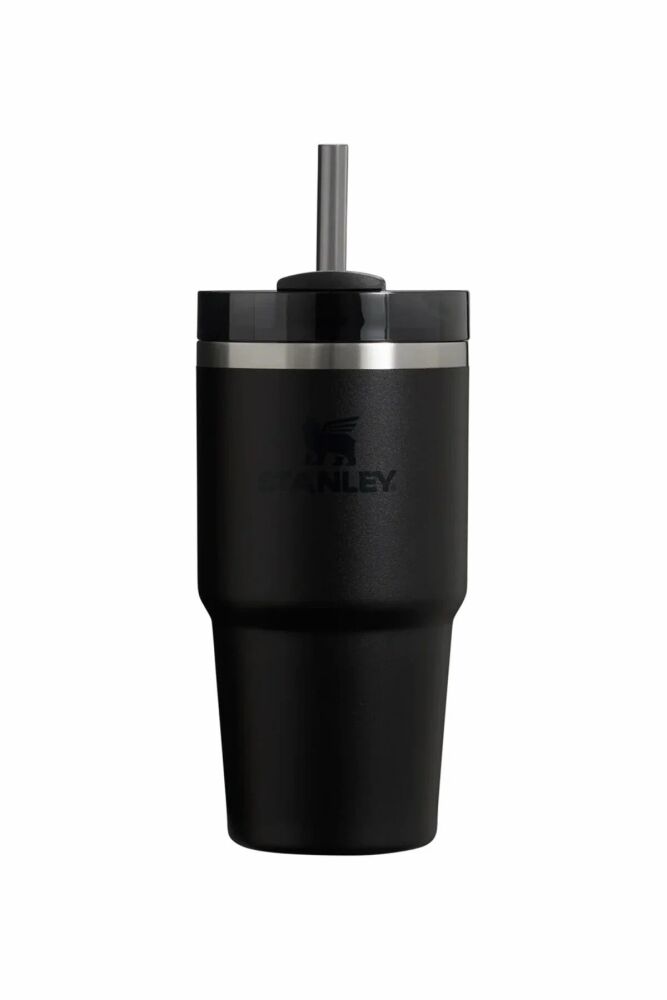 Stanley The Quencher H2.O Flowstate™ Tumbler Pipetli Termos Bardak 0.59 Lt / 20Oz Siyah 10-10826-305