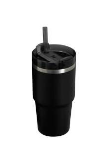 Stanley The Quencher H2.O Flowstate™ Tumbler Pipetli Termos Bardak 0.59 Lt / 20Oz Siyah 10-10826-305 - 2