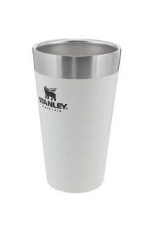 Stanley The Stacking Tumbler Adventure Vakumlu Soğuk İçecek Bardağı 0.47 Lt / 16oz Beyaz 10-02282-566 - 2